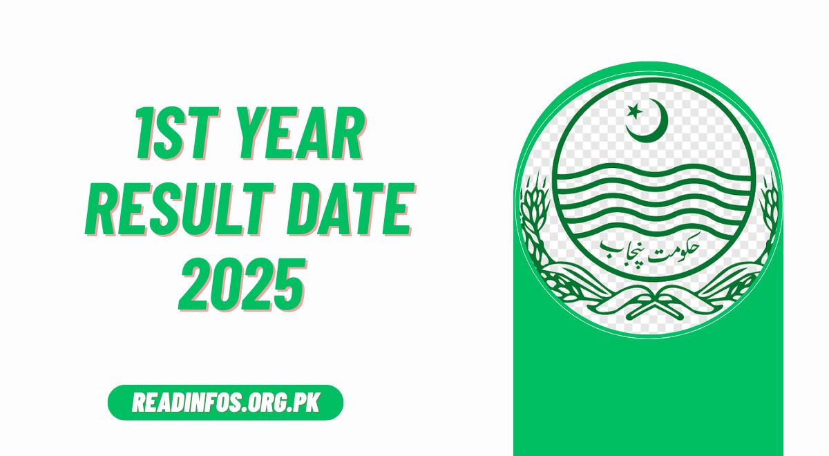 1st Year Result Date 2025 Punjab Board [15 Oct ]