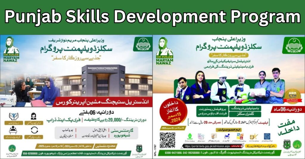 CM Punjab Skills Development Program 2026