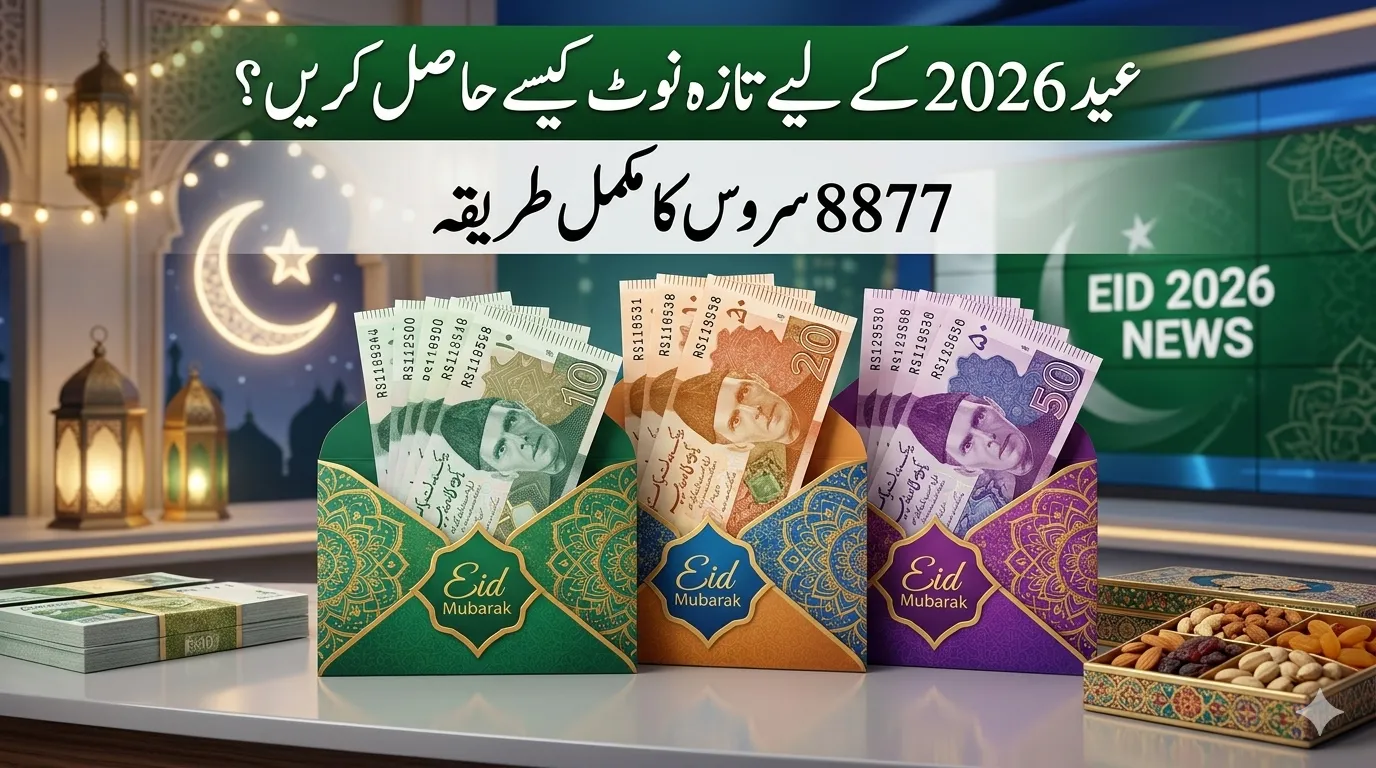 Fresh Currency Notes in Pakistan