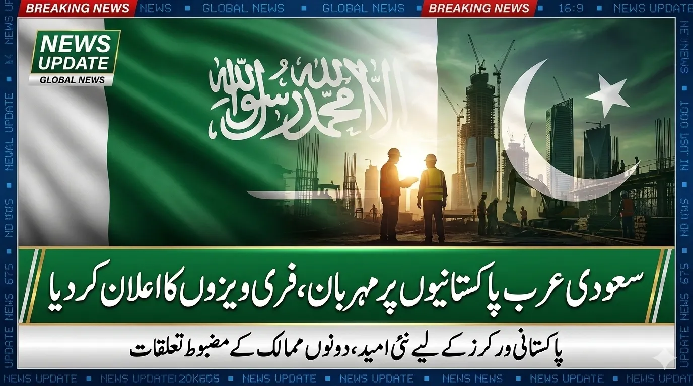 Saudi Arabia Free Work Visa 2026 for Pakistanis 