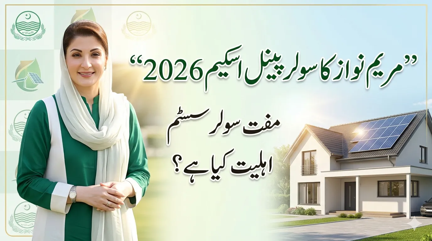 CM Maryam Nawaz Solar Panel Scheme 2026