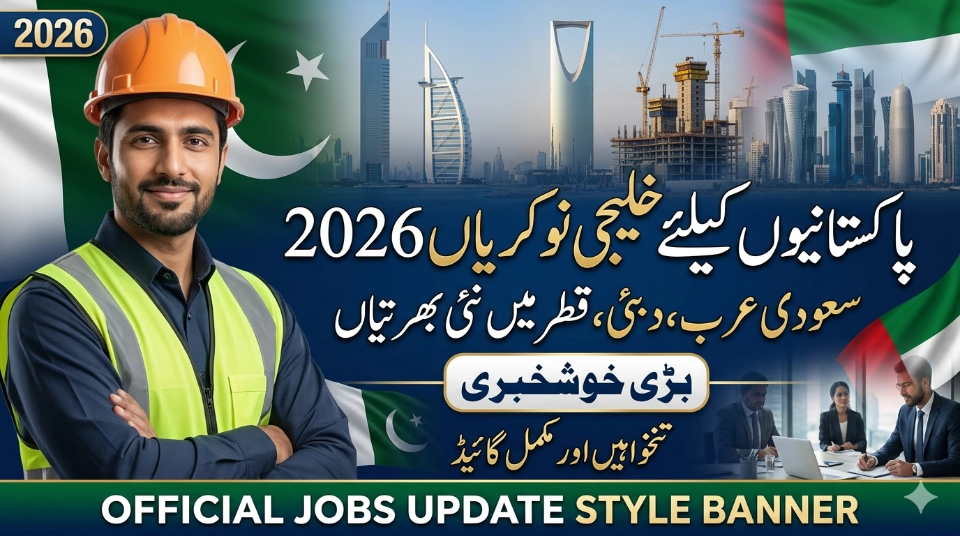 Latest Gulf Jobs for Pakistani Workers in 2026