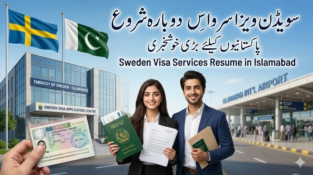 Sweden Resumes Visa Services in Islamabad