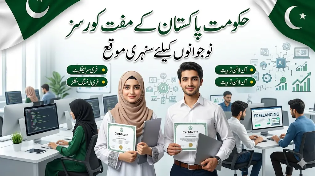 Government Free Courses for Youth in Pakistan 2026